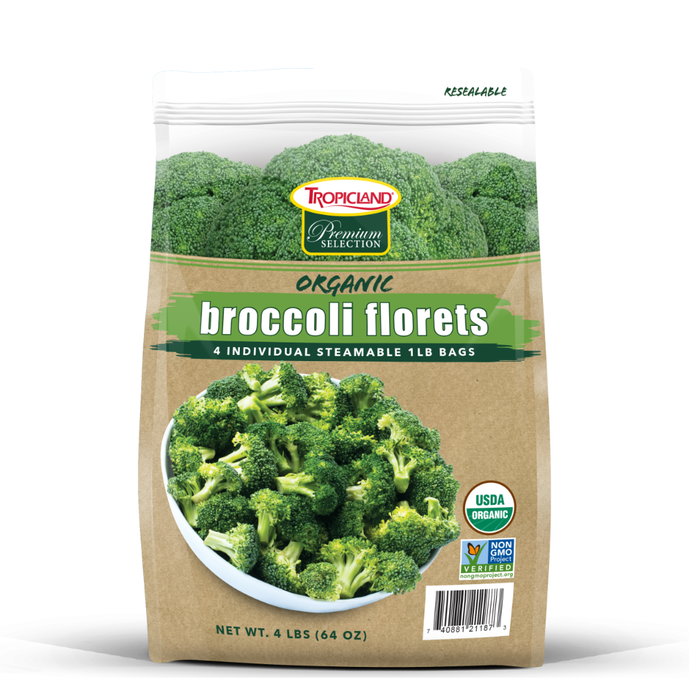 broccoli florets organic Meel corp