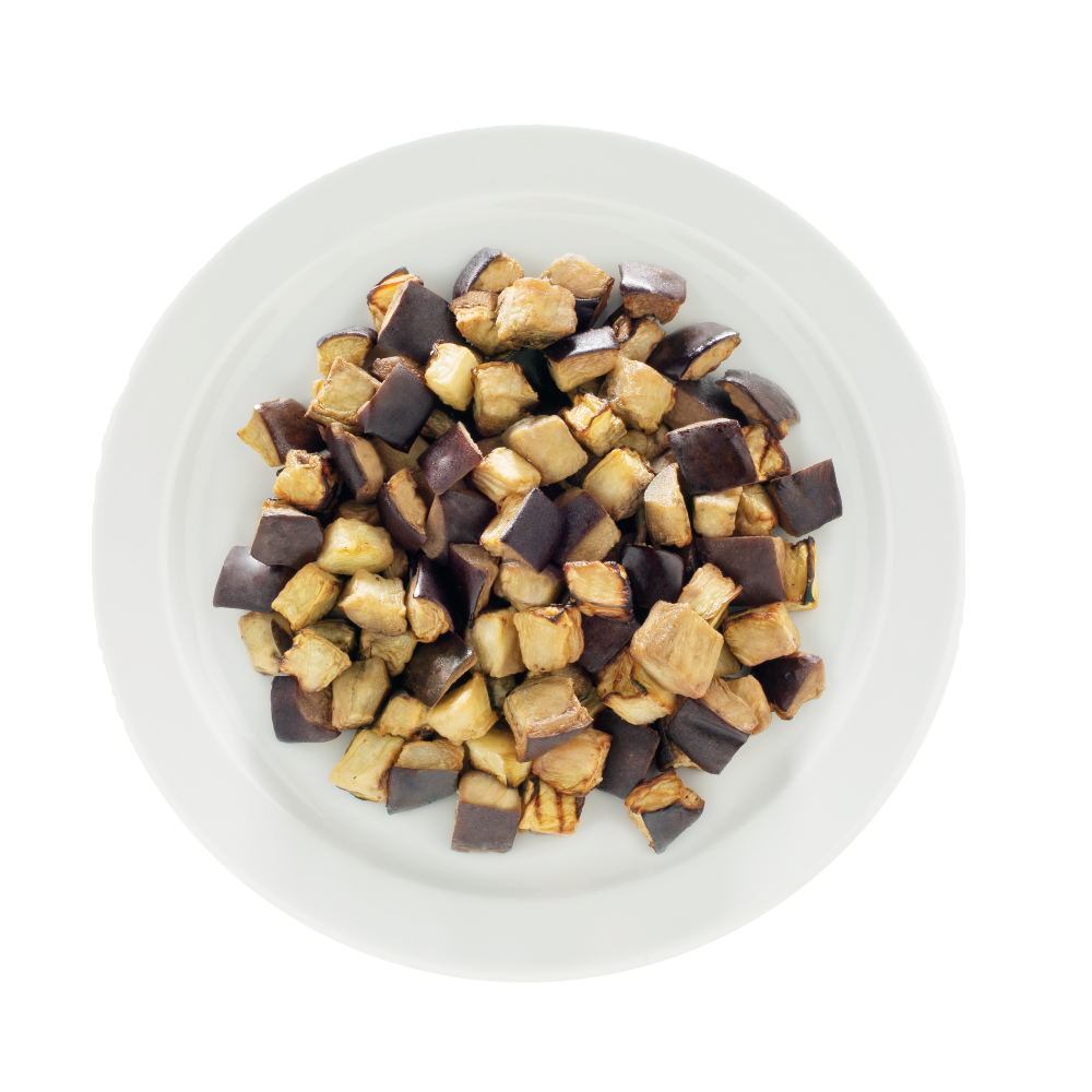 eggplant cubes grilled Meel corp