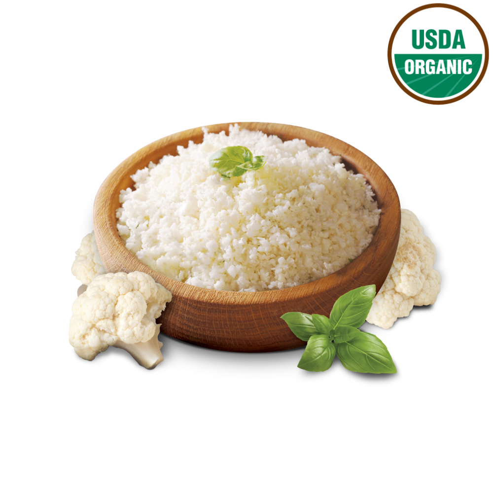 riced cauliflower | organic